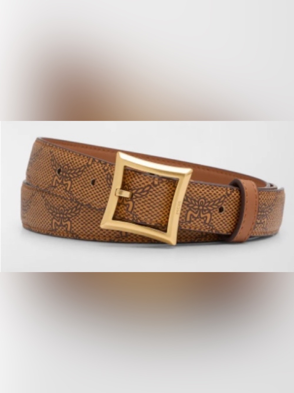 MCM 1 inch Aren Belt in Lauretta